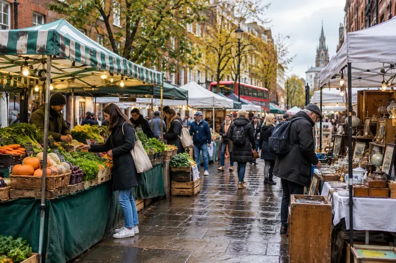 London Markets in October 2026: Verified Farmers’ Markets, Flea Markets and Community Sales
