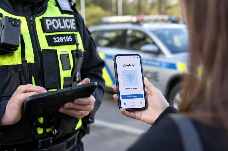 Lze eDoklady použít u policie? Ano — v terénu i na služebně