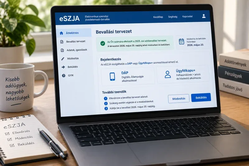 Mi az eSZJA és hogyan működik? Útmutató a NAV online szja-bevallásához