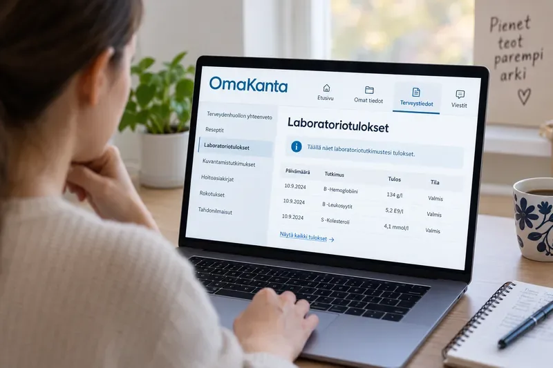 Milloin laboratoriotulokset näkyvät OmaKannassa? Näin viiveet ja puuttuvat tulokset kannattaa tulkita
