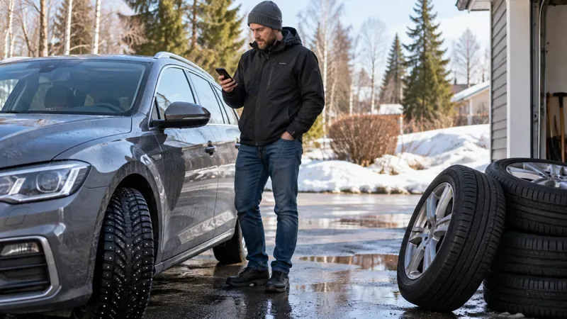 Milloin nastarenkaat pitää ottaa pois? Maaliskuun loppu ei aina ratkaise