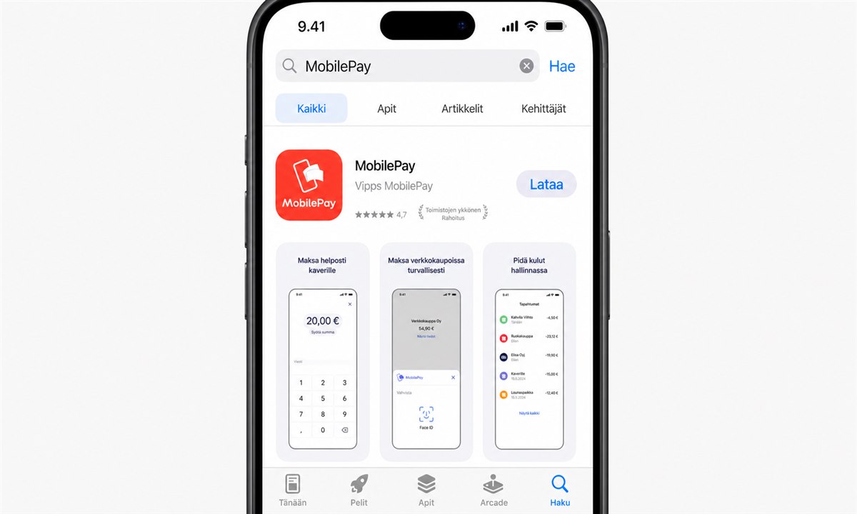 Miten MobilePay otetaan käyttöön