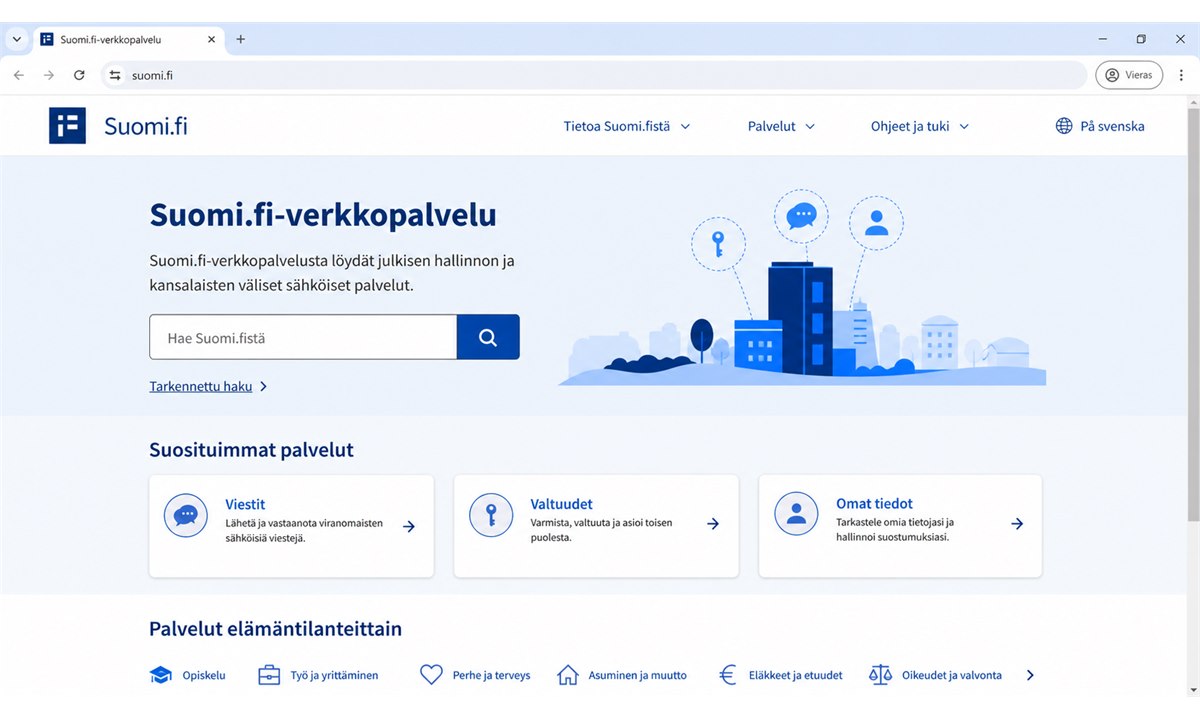 Miten suomi fi toimii