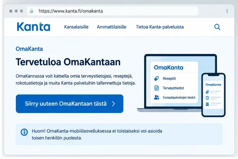 Näin asioit lapsen puolesta OmaKannassa vuonna 2026