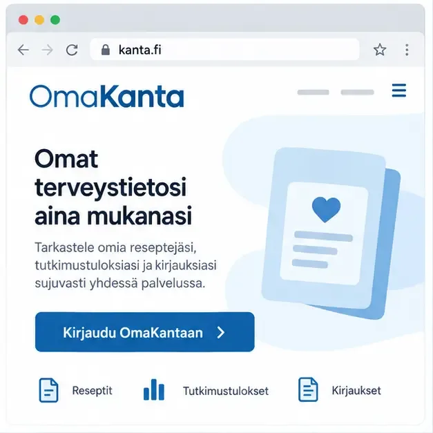 Näin kirjaudut OmaKantaan turvallisesti – vaiheittainen ohje