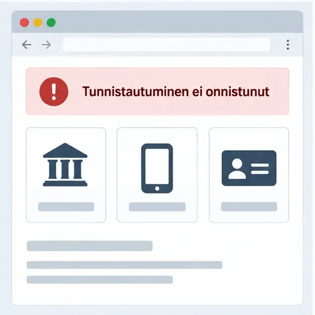 OmaKanta ei toimi? Yleisimmät syyt ja ratkaisut turvallisesti