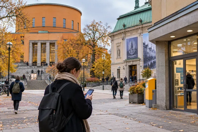 Öppettider och stängningar i Stockholm i oktober 2026: bibliotek, museer, post och kommunal service