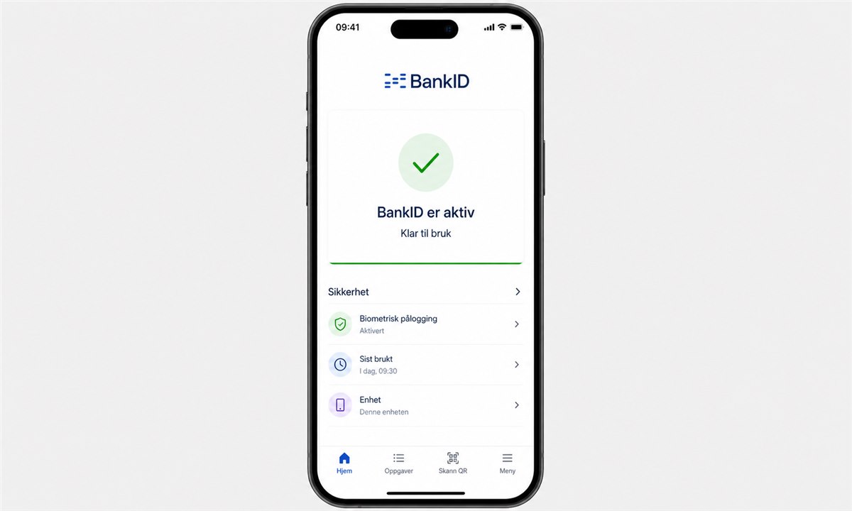 Opprett BankID på mobil