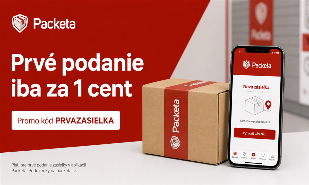 Packeta prvá zásielka zadarmo – ako získať dopravu zdarma