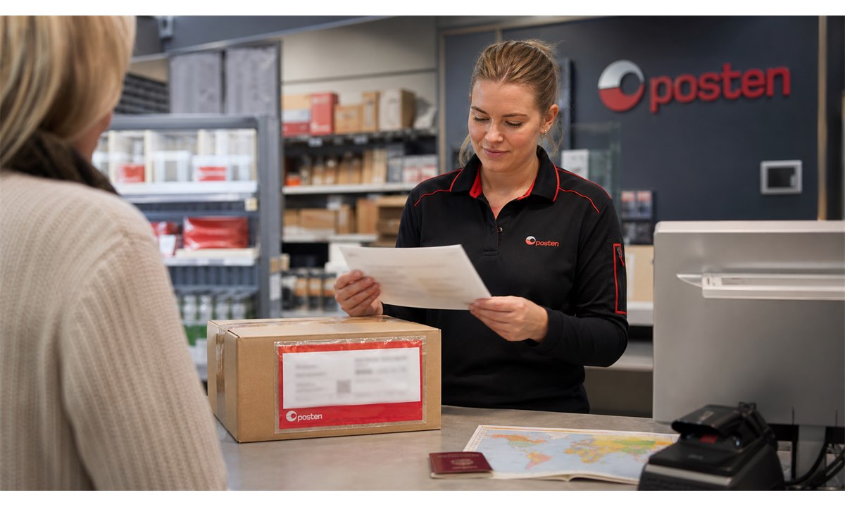 Posten pakke til utlandet