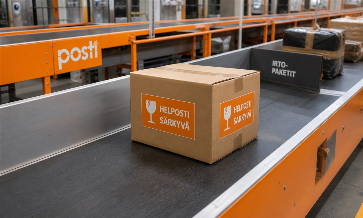 Posti särkyvä paketti hinta