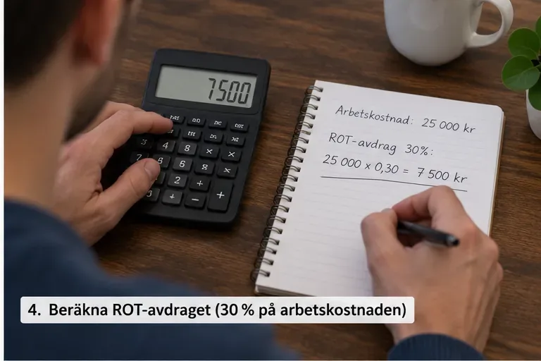 ROT-avdrag för värmepump 2026 – så beräknas arbetskostnaden