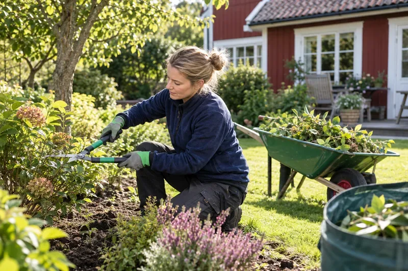 RUT-avdrag för trädgårdsarbete 2026 – det här får du dra av