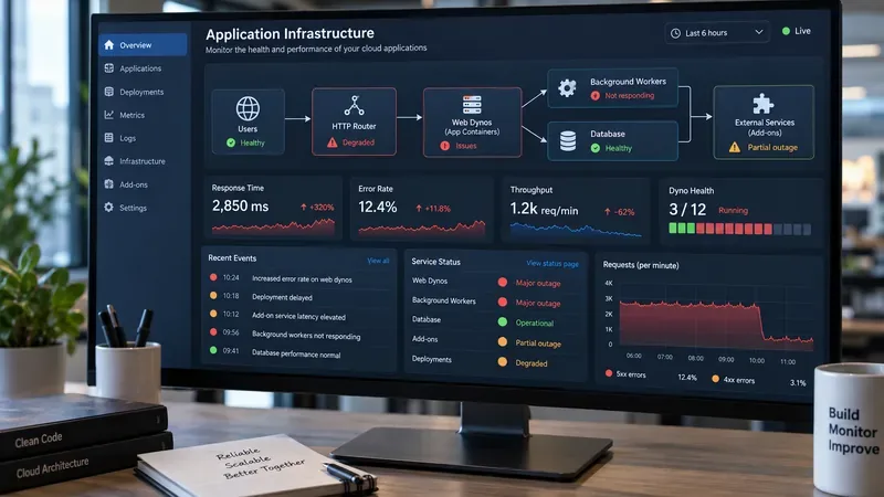 Salesforce Heroku-avbrudd: Hva skjer med distribuerte applikasjoner?