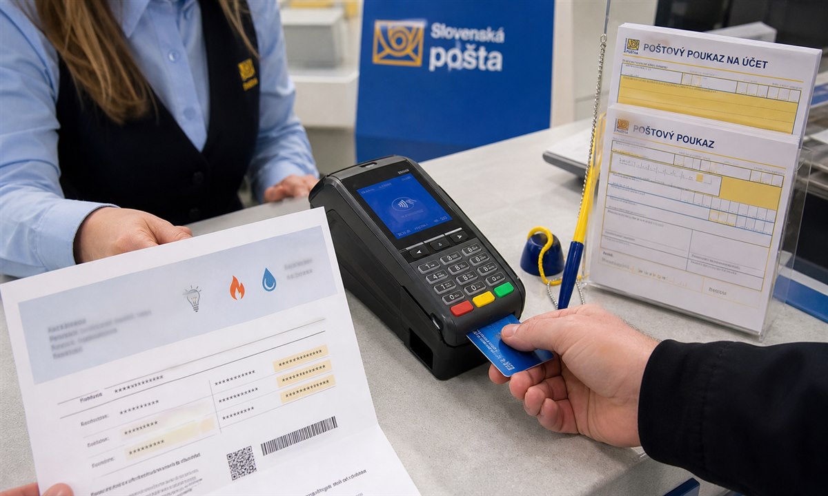 Finančné služby na pošte Piešťany 1