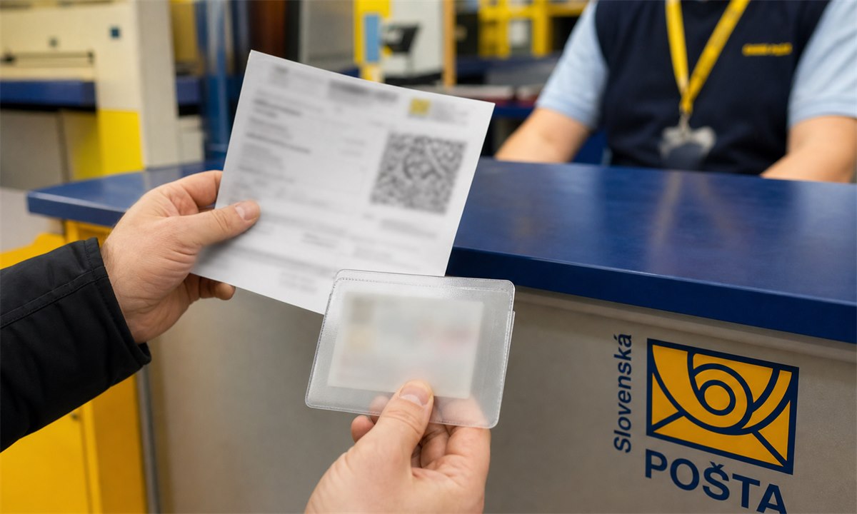 Občiansky preukaz potrebný na vyzdvihnutie zásielky na pošte