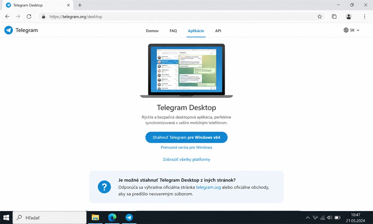 Výsledok postupu pre Tai Telegram ve may tinh