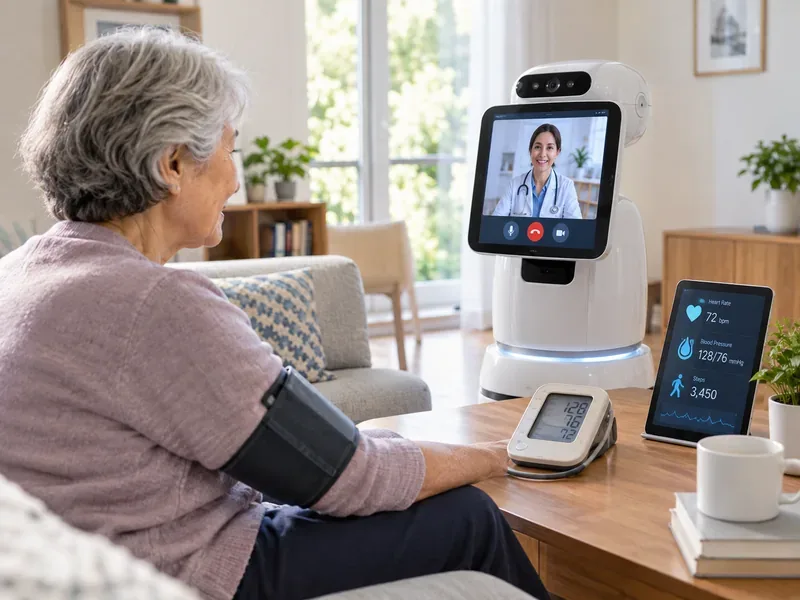 The Future of Geriatric Healthcare: Integrating Robotics and Smart Monitoring