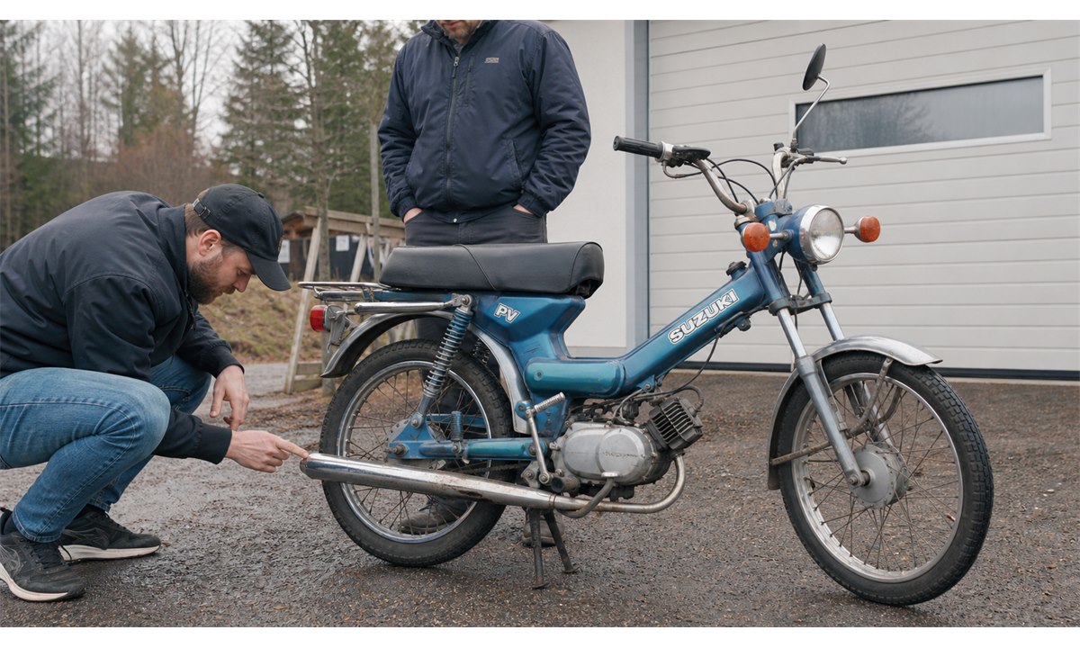 Suzuki PV tarkastus ostoa varten