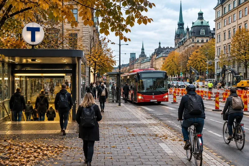 Trafikstörningar i Stockholm i oktober 2026: avstängningar, banarbeten och smarta alternativ