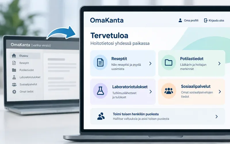 Uusi OmaKanta 2026: mikä muuttui ja mitä versiota kannattaa käyttää?