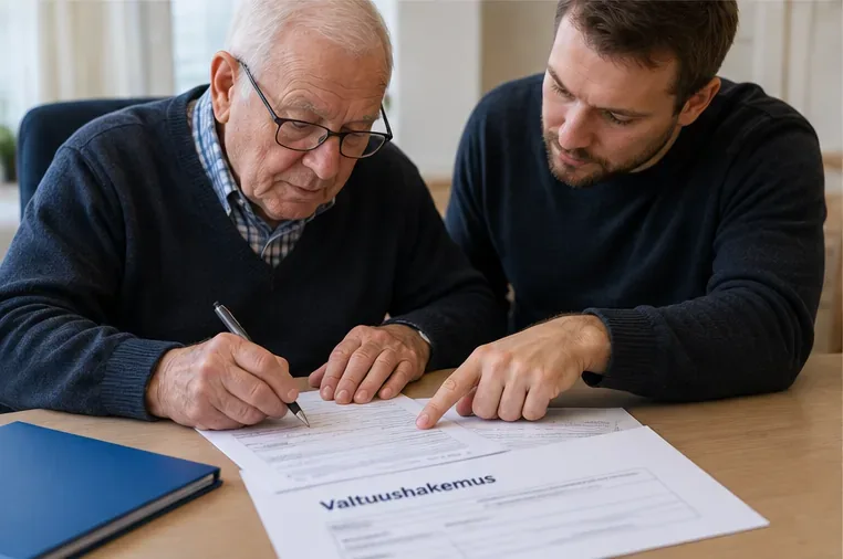 Voiko OmaKannassa asioida toisen aikuisen puolesta? Näin valtuutus toimii