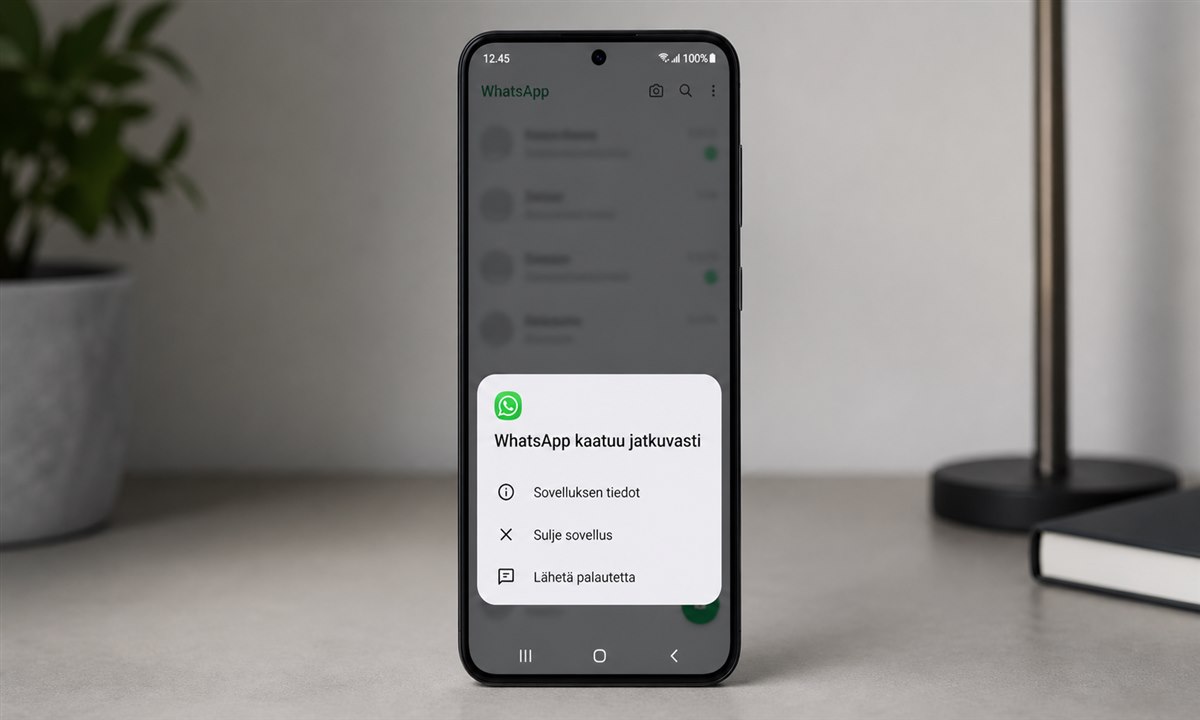 WhatsApp ei toimi samsung