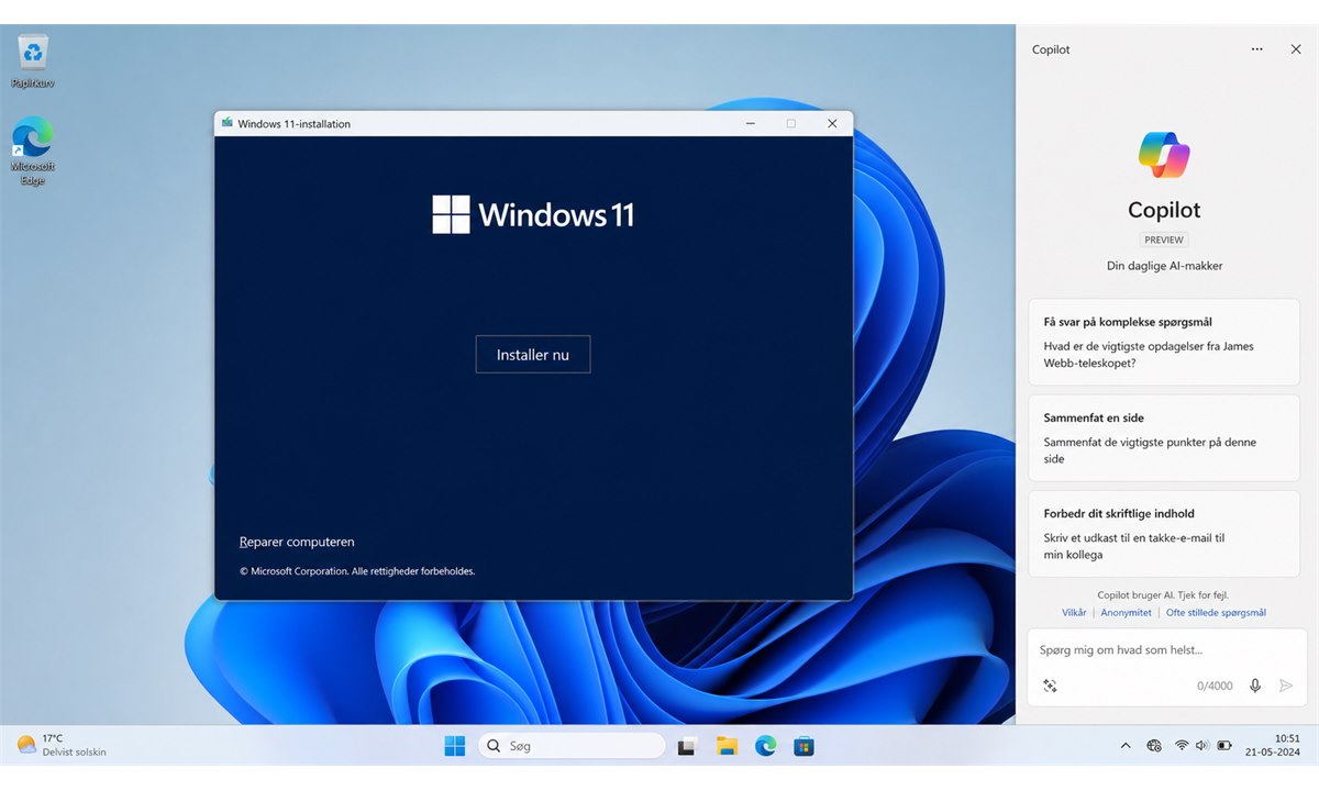Windows 11 23H2 ISO download – officiel guide til ren installation