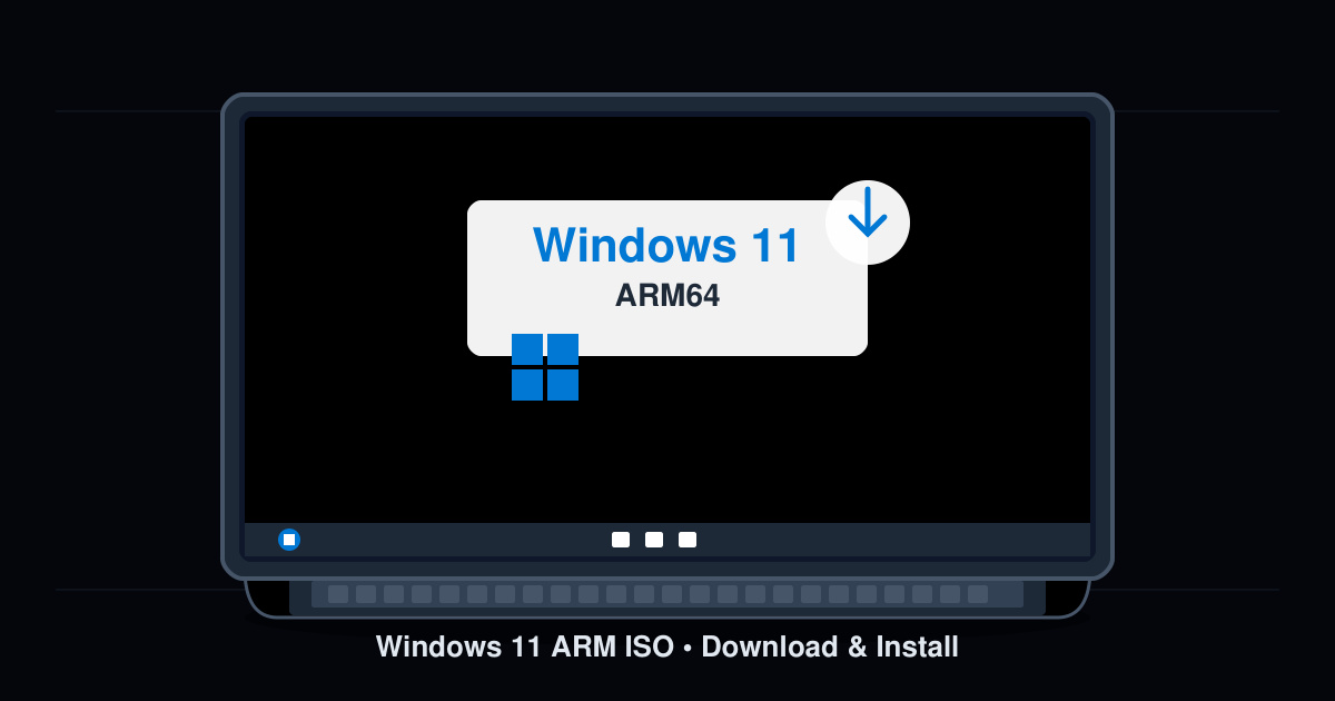 Windows 11 arm iso