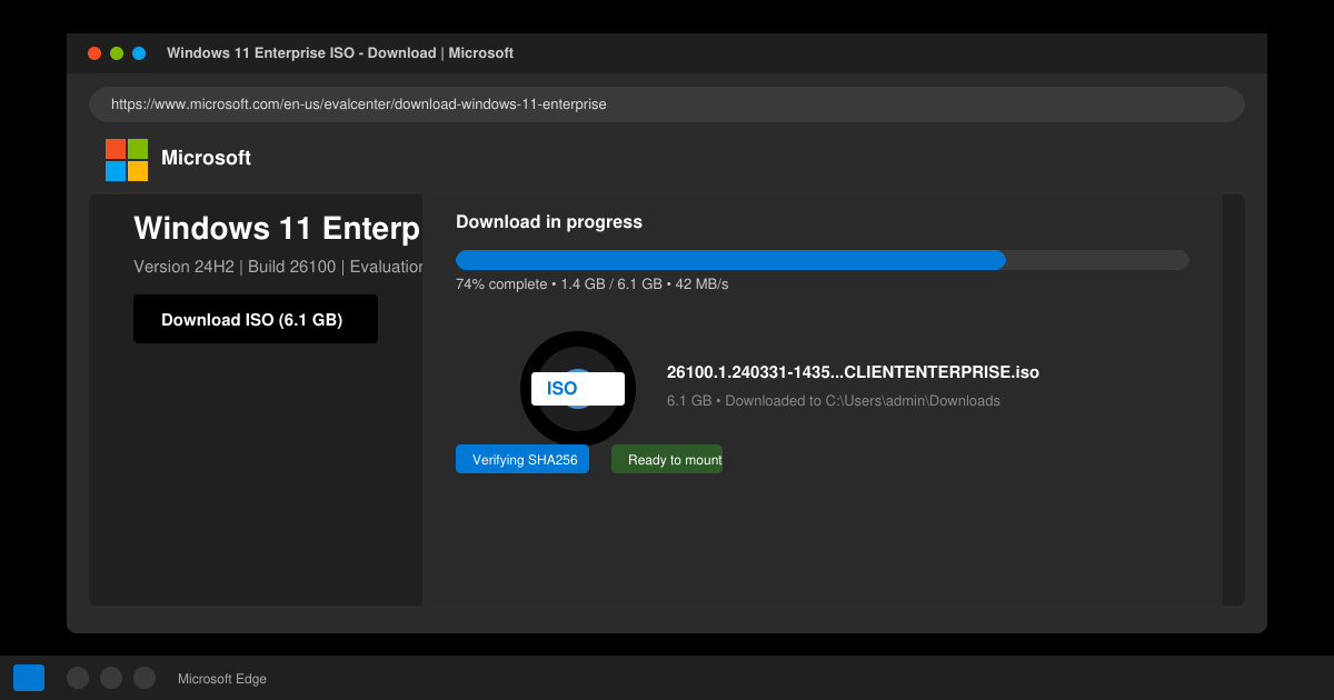 Windows 11 enterprise iso