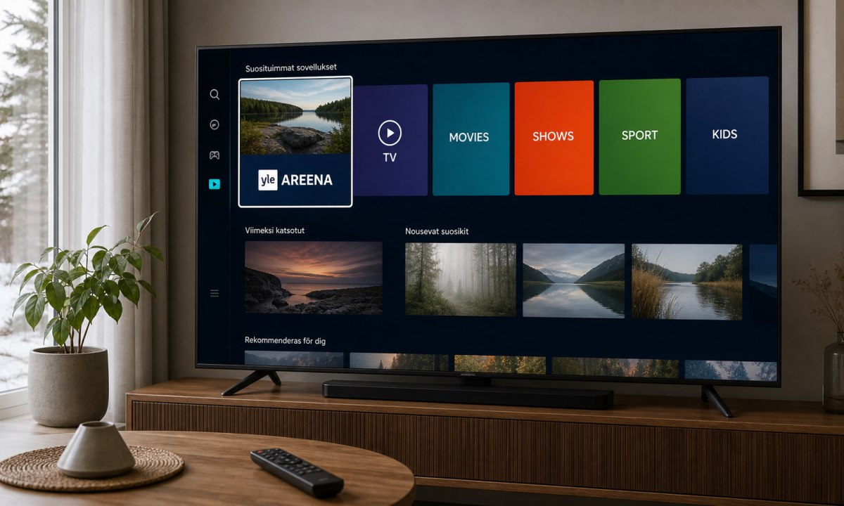 Yle areena samsung TV