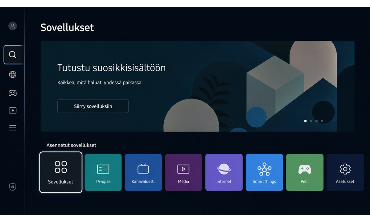 Samsung Smart Hub Apps osio