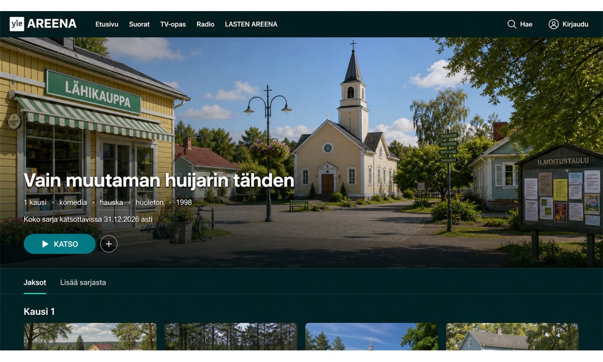 Yle areena vain muutaman huijarin tähden