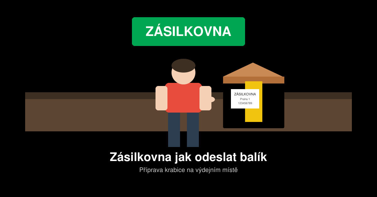 Zasilkovna jak odeslat balik