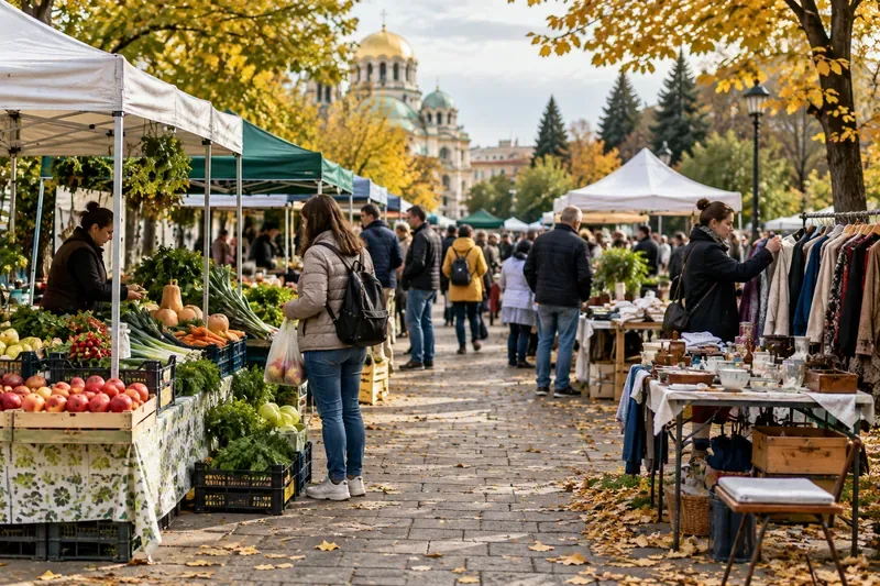 Фермерски пазари, базари за повторна употреба и битпазари в София през октомври 2026: проверени дати и условия