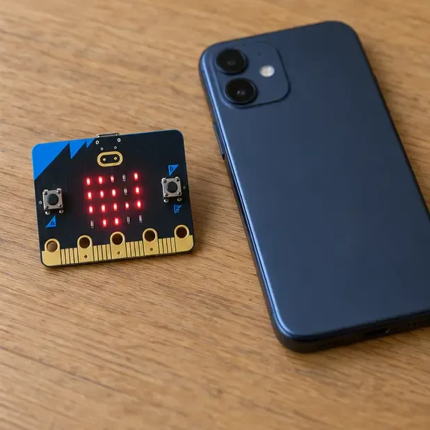 Näin käytät tekstiviestejä micro:bit-projekteissa